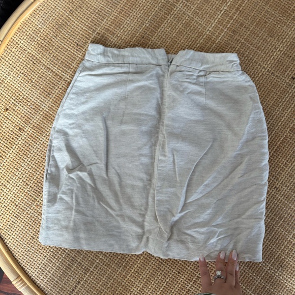 Aritzia Wilfred Linen Mini Skirt - Picture 2 of 3